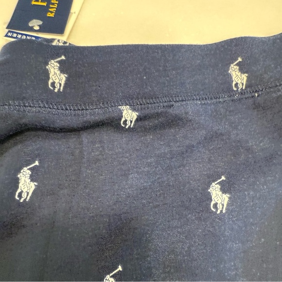 Polo Ralph Lauren Men's Navy Blue All Over Pony Sleep Jogger Pants Size XL NWT - Picture 4 of 10
